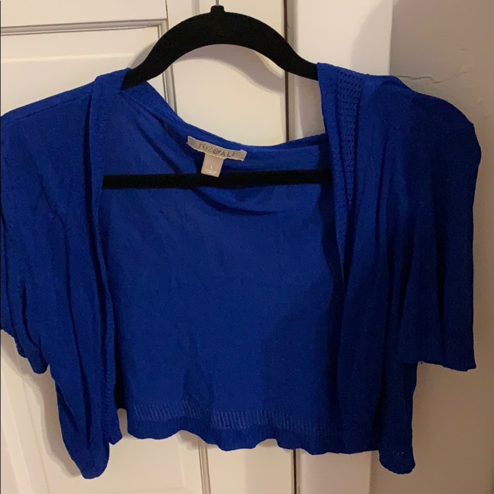 Blue sweater